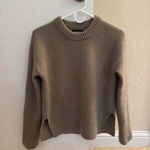 Naadam Luxe Cashmere Fisherman Trim Sweater